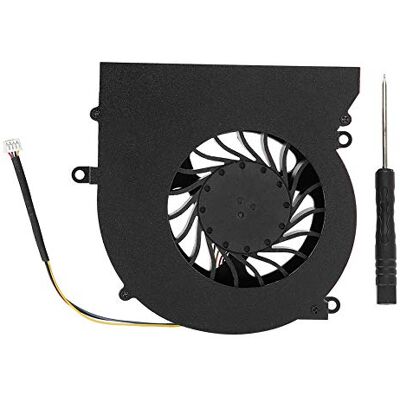 Garsent Ventilador de refrigeración de la CPU, conector de 4 pines DC12V 0.65A Ventilador de refrigeración de la CPU para la serie GT62VR MS-16L1 MS-16L2. Garsent Ventilador de refrigeración de la CPU, conector de 4 pines DC12V 0.65A Ventilador de refrigeración de la CPU para la serie GT62VR MS-16L1 MS-16L2.