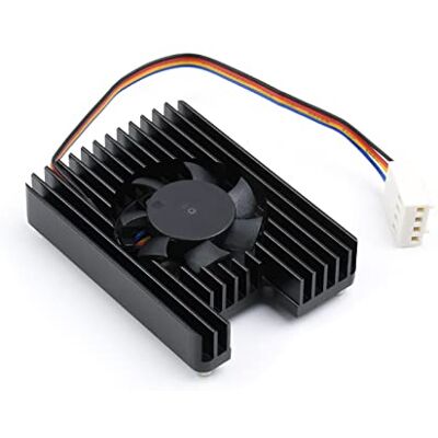 Waveshare Ventilador de Refrigeración para Raspberry Pi Compute Module 4 CM4, Disipador de Calor All-in-One, PWM Velocidad Ajustable, 8000±10% RPM, Ruido bajo, con Cintas Térmicas Waveshare Ventilador de Refrigeración para Raspberry Pi Compute Module 4 CM4, Disipador de Calor All-in-One, PWM Velocidad Ajustable, 8000±10% RPM, Ruido bajo, con Cintas Térmicas
