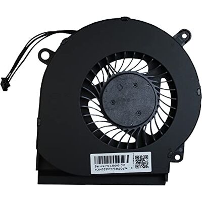 Power4Laptops Ventilador GPU para Ordenadores portátiles Compatible con HP Omen 15-dc0067TX Power4Laptops Ventilador GPU para Ordenadores portátiles Compatible con HP Omen 15-dc0067TX