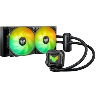 Asus TUF Gaming LC II 240 ARGB Sistema de refrigeración líquida (Aura Sync y dos ventiladores de radiador TUF Gaming ARGB de 120 mm) Asus TUF Gaming LC II 240 ARGB Sistema de refrigeración líquida (Aura Sync y dos ventiladores de radiador TUF Gaming ARGB de 120 mm)