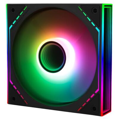 Thermalright TL-M12R-S Ventilador para CPU ARGB (120 mm, ARGB, conector PWM de 4 pines, ventilador de ordenador silencioso con rodamientos S-FDB, efecto de luz de espejo Thermalright TL-M12R-S Ventilador para CPU ARGB (120 mm, ARGB, conector PWM de 4 pines, ventilador de ordenador silencioso con rodamientos S-FDB, efecto de luz de espejo