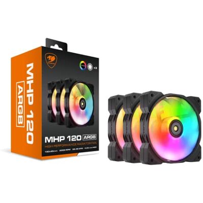 COUGAR ventilador mhp 120 argb pack 3 COUGAR ventilador mhp 120 argb pack 3