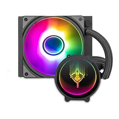 YEYIAN Sistema de Refrigeración Líquida para CPU Serie PC Gaming para Ordenador de Sobremesa Silencioso 1 Ventiladores RGB 120mm 2000 RPM (Nuevo 2023) YEYIAN Sistema de Refrigeración Líquida para CPU Serie PC Gaming para Ordenador de Sobremesa Silencioso 1 Ventiladores RGB 120mm 2000 RPM (Nuevo 2023)