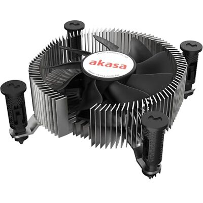 Akasa AK-CC6602HP01 Low Profile CPU-Kühler Sockel LGA 1700, 30 mm Höhe Akasa AK-CC6602HP01 Low Profile CPU-Kühler Sockel LGA 1700, 30 mm Höhe
