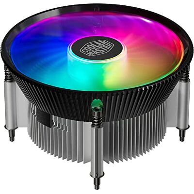 Cooler Master i70C Sistema de Refrigeración por Aire CPU Intel LGA 1700 Disipador de Aluminio y Cobre de Bajo Perfil 70mm, Ventilador PWM 120mm (37,08CFM, 1,33mmH2O, 28dBA, 650-1800 RPM) Admite ARGB Cooler Master i70C Sistema de Refrigeración por Aire CPU Intel LGA 1700 Disipador de Aluminio y Cobre de Bajo Perfil 70mm, Ventilador PWM 120mm (37,08CFM, 1,33mmH2O, 28dBA, 650-1800 RPM) Admite ARGB