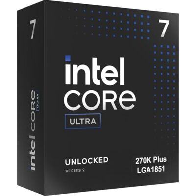 Intel ® Core™ Ultra 7 Processor 270K Plus 24 cores (8 P-cores + 16 E-cores) up to 5.5 GHz Intel ® Core™ Ultra 7 Processor 270K Plus 24 cores (8 P-cores + 16 E-cores) up to 5.5 GHz