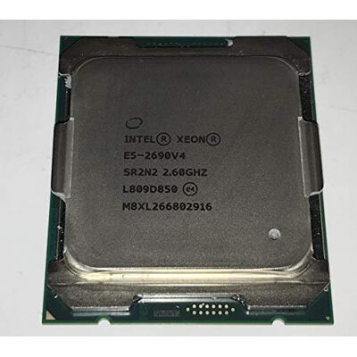 Intel XEON E5-2690V4 Procesador de 14 núcleos (2,6 GHz, 35 MB, Smart Cache 9,6 GT/S QPI TDP 135 W) Intel XEON E5-2690V4 Procesador de 14 núcleos (2,6 GHz, 35 MB, Smart Cache 9,6 GT/S QPI TDP 135 W)