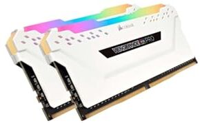 Corsair Módulo de Memoria de 16 GB con 3200 MHz, Blanco, 2 x 8 GB