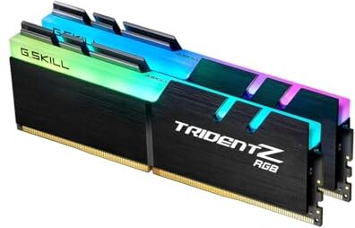 G.Skill Trident Z RGB 32GB DDR4 32GB DDR4 3600MHz módulo de Memoria (32 GB, 2 x 16 GB, DDR4, 3600 MHz, 288-pin DIMM, Negro)