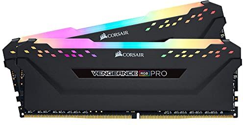 Corsair Vengeance RGB Pro 16GB (2x8GB) DDR4 3600 (PC4-28800) C16 Memoria de Escritorio Negro