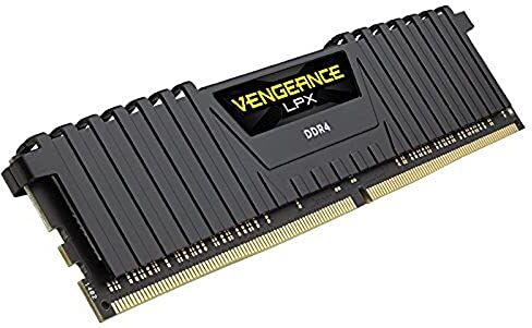 Corsair Vengeance LPX Módulo de Memoria XMP 2.0 de Alto Rendimiento de 64 GB (4 x 16 GB, DDR4, 3000 MHz, C16), Color Negro