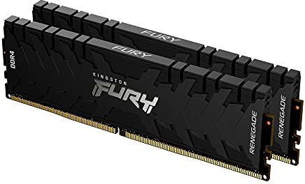 Kingston FURY Renegade 64GB (2x32GB) 3200MHz DDR4 CL16 Memoria para Ordenadores de sobremesa Kit de 2 KF432C16RBK2/64