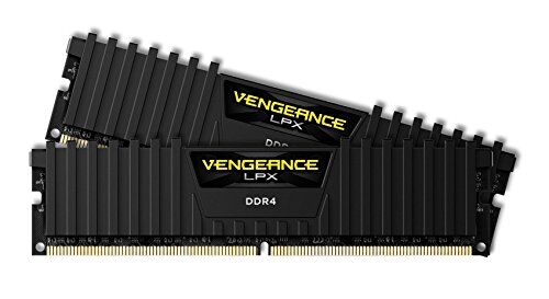 Corsair Vengeance LPX Módulo de Memoria XMP 2.0 de 32 Gb (2 X 16 Gb, DDR4, 2400 MHz, C16), Negro