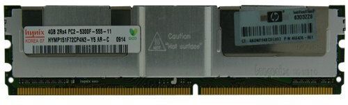 HP 466436-061 Memoria RAM de 4 GB (DDR2, 667 MHz, PC2-5300)