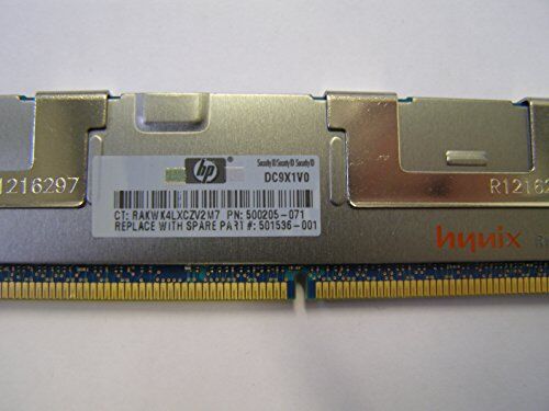 HP 500662-B21 X3800sb G2 Memoria RAM DDR3 (1333 MHz, PC3-10600 CL9, 8 GB, DIMM 240 pines)