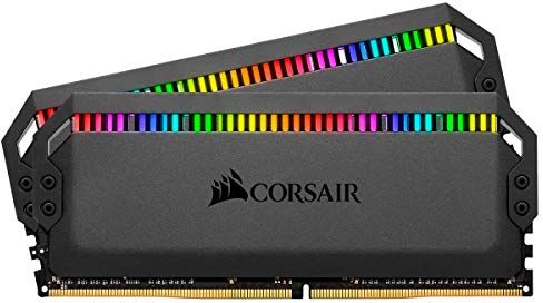 Corsair Dominator Platinum RGB Kit de Memoria 32 GB, DDR4, 4000 MHz, 288pin DIMM, 2 x 16 GB, Negro