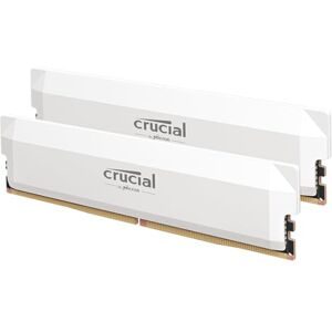 Crucial Pro RAM DDR5 64GB (2x32GB) 6400MHz CL40, Overclocking Gaming, Intel XMP 3.0 / AMD Expo, PC Memoria, Blanco CP2K32G64C40U5W Crucial Pro RAM DDR5 64GB (2x32GB) 6400MHz CL40, Overclocking Gaming, Intel XMP 3.0 / AMD Expo, PC Memoria, Blanco CP2K32G64C40U5W