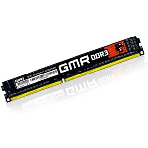 GMR Memoria RAM DDR3 de Alto Rendimiento para Ordenador de 8 GB – Ultra rápido 1600 MHz – Alta compatibilidad con Todas Las Marcas – Actualización de Memoria RAM de Escritorio – Diseño Dorado de Alta GMR Memoria RAM DDR3 de Alto Rendimiento para Ordenador de 8 GB – Ultra rápido 1600 MHz – Alta compatibilidad con Todas Las Marcas – Actualización de Memoria RAM de Escritorio – Diseño Dorado de Alta