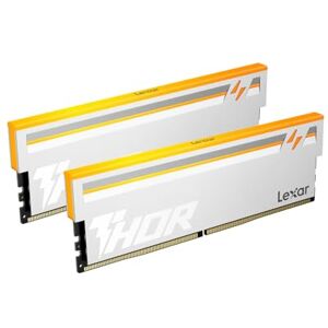 Lexar RGB DDR5 RAM 32GB Kit (2x16GB) 6000 MHz CL38, Memoria de Escritorio UDIMM de 288 Pines para Intel XMP 3.0/AMD Expo, DRAM para PC para Juegos, IA, 1.35V, Plata Lexar RGB DDR5 RAM 32GB Kit (2x16GB) 6000 MHz CL38, Memoria de Escritorio UDIMM de 288 Pines para Intel XMP 3.0/AMD Expo, DRAM para PC para Juegos, IA, 1.35V, Plata