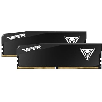 Patriot Memory Patriot Viper Elite 5 Ultra Gaming DDR5 RAM 32GB (2X16GB) 6400MT/s CL32 1.4v UDIMM Desktop Gaming Memory Kit Compatible with Intel XMP AMD Expo VEU532G6432K Patriot Memory Patriot Viper Elite 5 Ultra Gaming DDR5 RAM 32GB (2X16GB) 6400MT/s CL32 1.4v UDIMM Desktop Gaming Memory Kit Compatible with Intel XMP AMD Expo VEU532G6432K