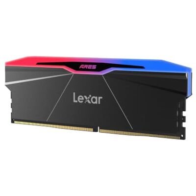 Lexar RGB DDR5 RAM 1x24GB 6000MHz CL28, Memoria de escritorio UDIMM de 288 pines, memoria de alta rendimiento para PC de juegos de alto rendimiento para AMD EXPO, IA, DRAM impulsada por SK hynix, CL28 Lexar RGB DDR5 RAM 1x24GB 6000MHz CL28, Memoria de escritorio UDIMM de 288 pines, memoria de alta rendimiento para PC de juegos de alto rendimiento para AMD EXPO, IA, DRAM impulsada por SK hynix, CL28