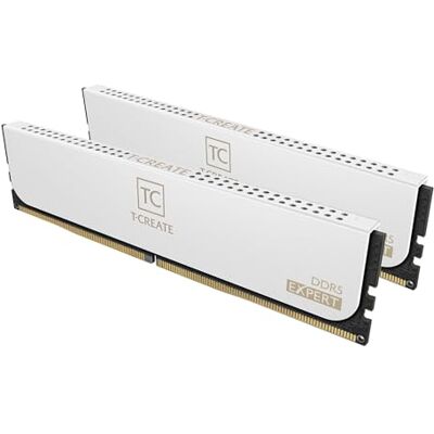 TEAMGROUP TEAMGL_Product_Group T-Create Expert Overclocking 10L DDR5 32GB Kit (2x16GB) 7200MHz (PC5-57600) CL34 A-Die Marco de módulo de Memoria de Escritorio Blanco CTCWD532G7200HC34ADC01 TEAMGROUP TEAMGL_Product_Group T-Create Expert Overclocking 10L DDR5 32GB Kit (2x16GB) 7200MHz (PC5-57600) CL34 A-Die Marco de módulo de Memoria de Escritorio Blanco CTCWD532G7200HC34ADC01