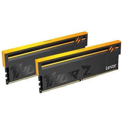 Lexar Thor Z Series RGB DDR5 RAM Kit 32GB (2x16GB) 6000 MHz CL36 288 Pines UDIMM Memoria para PC, Memoria para PC Gaming de Alto Rendimiento para Intel XMP 3.0/AMD EXPO, ECC en chip/1,4V Lexar Thor Z Series RGB DDR5 RAM Kit 32GB (2x16GB) 6000 MHz CL36 288 Pines UDIMM Memoria para PC, Memoria para PC Gaming de Alto Rendimiento para Intel XMP 3.0/AMD EXPO, ECC en chip/1,4V