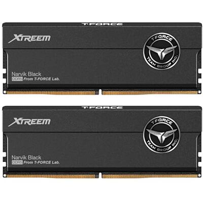 TEAMGROUP DIMM 32 GB DDR5-7600 (2 x 16 GB) Dual-Kit (Schwarz, FFXD532G7600HC36FDC01, Intel XMP, AMD Expo) TEAMGROUP DIMM 32 GB DDR5-7600 (2 x 16 GB) Dual-Kit (Schwarz, FFXD532G7600HC36FDC01, Intel XMP, AMD Expo)