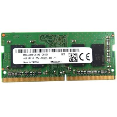 Micron MTA4ATF51264HZ-2G6E1 PC4-2666 Memoria SODIMM DDR4 de 4 GB Micron MTA4ATF51264HZ-2G6E1 PC4-2666 Memoria SODIMM DDR4 de 4 GB