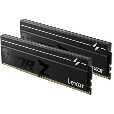 Lexar Thor Z OC DDR5 RAM 32GB Kit (2x16GB) 6000MHz CL40 Memoria de Memoria de Computadora UDIMM de 288 Pines DRAM para Intel XMP 3.0/AMD EXPO, IA, Juegos Lexar Thor Z OC DDR5 RAM 32GB Kit (2x16GB) 6000MHz CL40 Memoria de Memoria de Computadora UDIMM de 288 Pines DRAM para Intel XMP 3.0/AMD EXPO, IA, Juegos