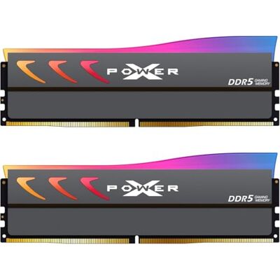Silicon Power DDR5 16GB (2x8GB) Storm RGB 6000MT/s (PC5-48000) 288-pin CL36 1.35V UDIMM Módulo de memoria RAM de escritorio, compatible solo con AMD SP016GXLWU60FBDKAI Gris Silicon Power DDR5 16GB (2x8GB) Storm RGB 6000MT/s (PC5-48000) 288-pin CL36 1.35V UDIMM Módulo de memoria RAM de escritorio, compatible solo con AMD SP016GXLWU60FBDKAI Gris