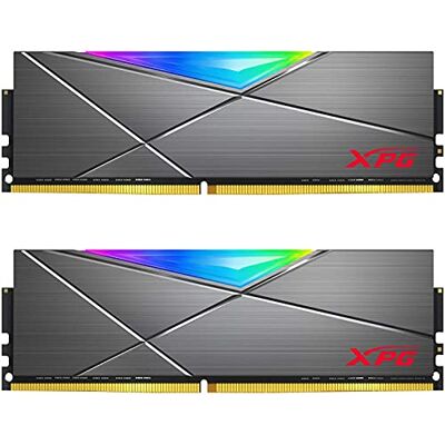 XPG SPECTRIX D50 DDR4 Kit 32 GB: 2 x 16 GB DIMM 288-PIN 3600 MHz / PC4-28800 ungepuffert XPG SPECTRIX D50 DDR4 Kit 32 GB: 2 x 16 GB DIMM 288-PIN 3600 MHz / PC4-28800 ungepuffert