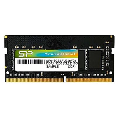 Silicon Power Memoria RAM SP016GBSFU320X02 DDR4 3200 MHz CL22 16 GB Silicon Power Memoria RAM SP016GBSFU320X02 DDR4 3200 MHz CL22 16 GB
