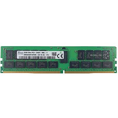 SK Hynix Hynix 32 GB, DDR4-2400, CL 17 módulo de Memoria 2400 MHz ECC Módulos de Memoria (DDR4-2400, CL 17, 32 GB, DDR4, 2400 MHz, 288-pin DIMM, Multicolor) SK Hynix Hynix 32 GB, DDR4-2400, CL 17 módulo de Memoria 2400 MHz ECC Módulos de Memoria (DDR4-2400, CL 17, 32 GB, DDR4, 2400 MHz, 288-pin DIMM, Multicolor)