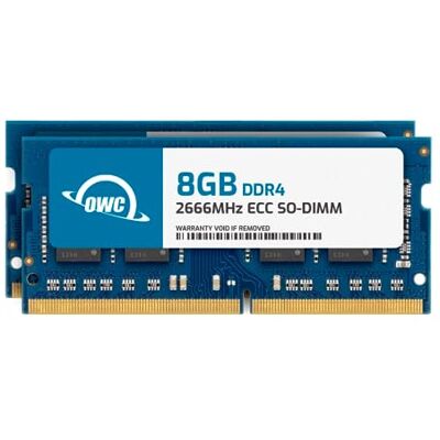 OWC 16 GB (2X8 GB) DDR4 RAM Compatible con Synology DiskStation DS723+ y DS923+ NAS System 2666 MHz PC4-21300 CL19 ECC sin búfer SODIMM 2Rx8 1.2V Memoria de actualización OWC 16 GB (2X8 GB) DDR4 RAM Compatible con Synology DiskStation DS723+ y DS923+ NAS System 2666 MHz PC4-21300 CL19 ECC sin búfer SODIMM 2Rx8 1.2V Memoria de actualización