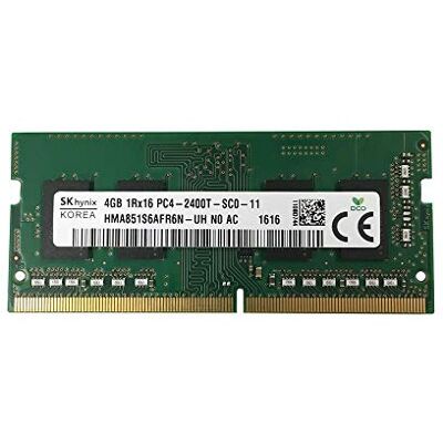 SK Hynix Hynix SK PC4-19200 DDR4 2400Mhz Módulo de Memoria SODIMM CL17 de 260 Pines sin ECC sin búfer HMA851S6AFR6N-UH SK Hynix Hynix SK PC4-19200 DDR4 2400Mhz Módulo de Memoria SODIMM CL17 de 260 Pines sin ECC sin búfer HMA851S6AFR6N-UH