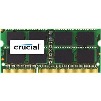 Micron Crucial CT8G3S160BM Memoria para Mac de 8 GB (DDR3/DDR3L, 1600 MT/s, PC3-12800, SODIMM, 240-Pin) Micron Crucial CT8G3S160BM Memoria para Mac de 8 GB (DDR3/DDR3L, 1600 MT/s, PC3-12800, SODIMM, 240-Pin)