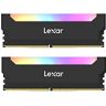 Lexar Hades RGB Memoria RAM DDR4 16GB Kit (8GB x 2) 3600 MHz, 288-Pin U-DIMM PC Memoria, LED Iluminación DRAM para Ordenador de Sobremesa, XMP 2.0 Memoria de Alto Rendimiento (LD4BU008G-R3600ADLH)