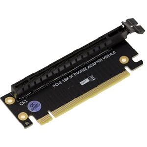 KALEA-INFORMATIQUE Adaptador de ángulo de 90° Riser para PCIe a PCI Express x16 Compatible con PCIe 3.0, 3.1 y 4.0 KALEA-INFORMATIQUE Adaptador de ángulo de 90° Riser para PCIe a PCI Express x16 Compatible con PCIe 3.0, 3.1 y 4.0