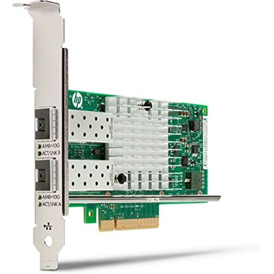 HP Intel X710-DA2 Adaptateur réseau PCIe 3.0 x8-10 Gigabit SFP+ x 2 para estación de trabajo Z2 G4, Z4 G4, Z6 G4, Z8 G4 (renovado) HP Intel X710-DA2 Adaptateur réseau PCIe 3.0 x8-10 Gigabit SFP+ x 2 para estación de trabajo Z2 G4, Z4 G4, Z6 G4, Z8 G4 (renovado)