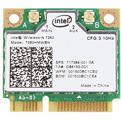 Intel 7260.HMWBNWB.R Tarjeta de Red Intel 7260.HMWBNWB.R Tarjeta de Red