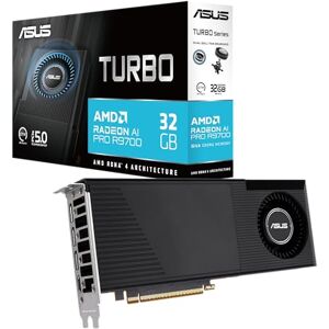 Asus Turbo -AI-PRO-R9700-32G AMD Radeon AI Pro R9700 32 GB GDDR6 Asus Turbo -AI-PRO-R9700-32G AMD Radeon AI Pro R9700 32 GB GDDR6