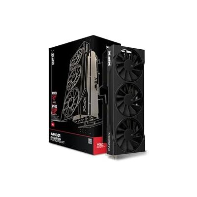 Pine XFX Swift AMD Radeon RX 9070XT Edición para Juegos de Triple Ventilador (16 GB de GDDR6 HDMI 3xDP, AMD RDNA™ 4 (RX-97TSWF3BA) Pine XFX Swift AMD Radeon RX 9070XT Edición para Juegos de Triple Ventilador (16 GB de GDDR6 HDMI 3xDP, AMD RDNA™ 4 (RX-97TSWF3BA)
