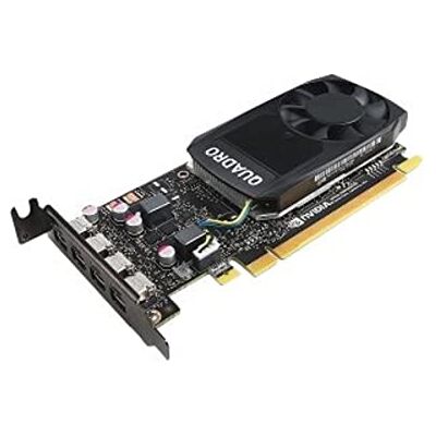 Lenovo ThinkStation NVIDIA Quadro P1000 4 GB GDDR5 Mini DPX4 Graphics Card with LP Bracket Lenovo ThinkStation NVIDIA Quadro P1000 4 GB GDDR5 Mini DPX4 Graphics Card with LP Bracket