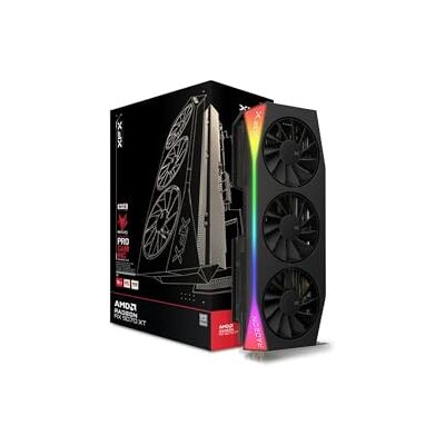 Pine XFX Mercury AMD Radeon RX 9070XT OC Gaming Edition con RGB 16GB GDDR6, HDMI 3xDP, AMD RDNA™ 4 (RX-97TRGBBBA) Pine XFX Mercury AMD Radeon RX 9070XT OC Gaming Edition con RGB 16GB GDDR6, HDMI 3xDP, AMD RDNA™ 4 (RX-97TRGBBBA)