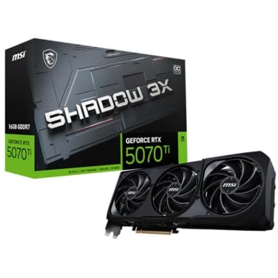MSI GEFORCE RTX 5070TI 16G Shade 3X OC Bulk MSI GEFORCE RTX 5070TI 16G Shade 3X OC Bulk