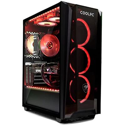 CoolPC PC de Sobremesa AMD Ryzen 5 5500U GEFORCE RTX 3060 OC LHR V2 12GB GDDR6 16 GB 16 GB DDR4 480 GB SSD AMD Ryzen 5 CoolPC PC de Sobremesa AMD Ryzen 5 5500U GEFORCE RTX 3060 OC LHR V2 12GB GDDR6 16 GB 16 GB DDR4 480 GB SSD AMD Ryzen 5