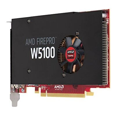 AMD HP Tarjeta gráfica (FirePro W5100, 4 GB, GDDR5, 128 bit, 4096 x 2160 Pixeles, PCI Express x16 3.0) AMD HP Tarjeta gráfica (FirePro W5100, 4 GB, GDDR5, 128 bit, 4096 x 2160 Pixeles, PCI Express x16 3.0)