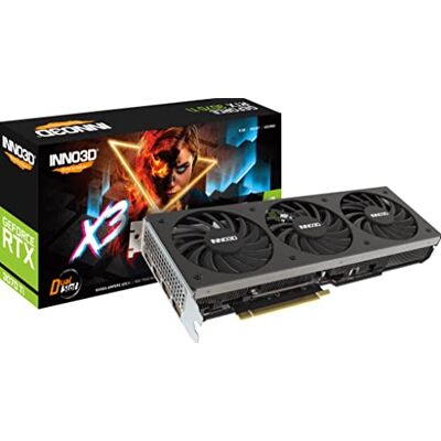 Inno3D GeForce RTX 3070 Ti X3 OC LHR, 8192 MB GDDR6X Inno3D GeForce RTX 3070 Ti X3 OC LHR, 8192 MB GDDR6X