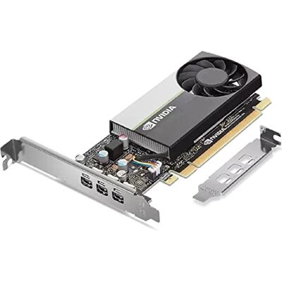 Lenovo Tarjeta gráfica NVIDIA T400-4 GB GDDR6 PCI Express 3.0 x16 Mini DisplayPort Lenovo Tarjeta gráfica NVIDIA T400-4 GB GDDR6 PCI Express 3.0 x16 Mini DisplayPort